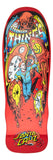 Santa Cruz - Stranger Things Limited Edition "Grabke Max Melting Clock" Skateboard Deck