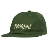 KROOKED DOUBLE OK SCRIPT STRAPBACK OLIVE / CREAM