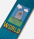 World industries skateboarding instead EX7 deck 10–10/blue/green