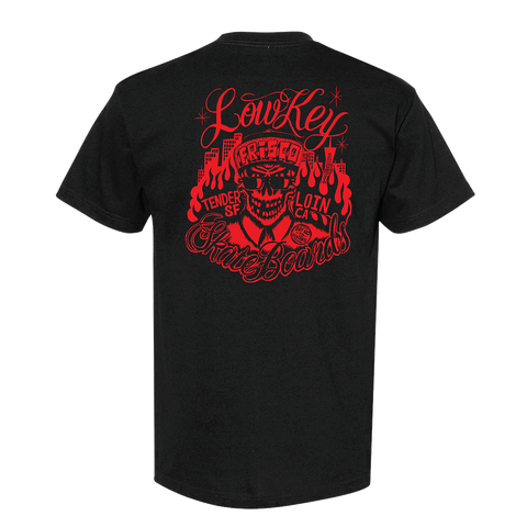 George Crampton x Low Key - Black T-shirt