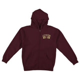 REAL MUNI EMBROIDERED ZIP HOODIE