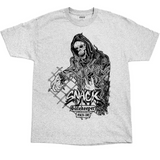 SNACK - GATEKEEPER TEE - ASH T-SHIRT