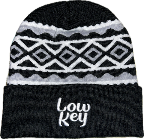 Low Key Holiday - Black Beanie