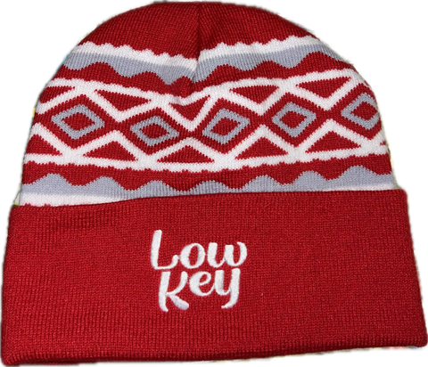 Low Key Holiday - Red Beanie