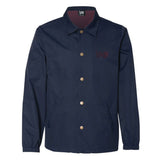 Low Key "SF Bay" - Navy Blue Water Resistant Coach Jacket