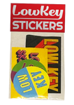 Low Key Sticker Pack - Shop