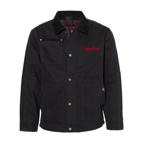 Low Key Canvas Duck Jacket - Black