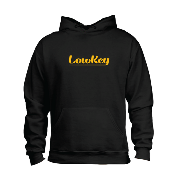 Low Key Yellow Icon - Black Hoody