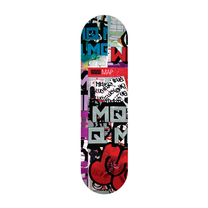 MQ x Low Key Muni Map - Skateboard