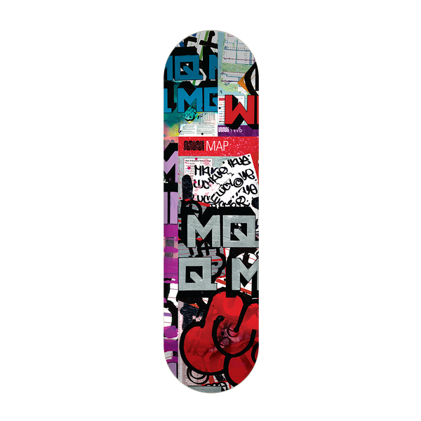 MQ x Low Key Muni Map - Skateboard