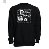 Low Key "Rye's TL Map" - Black Crewneck Sweatshirt
