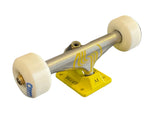 Silver truck set with wheels and bearings