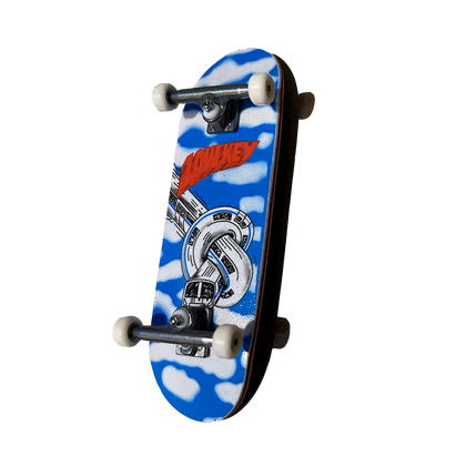 Low Key "Pandemic Art Shop Deck" Fingerboard Complete