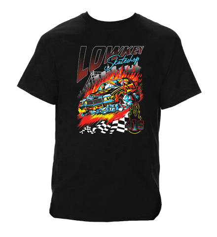 Low Key "Fast Car" - Black T-shirt
